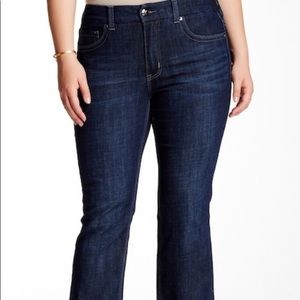 Seven7 bootcut plus size jeans